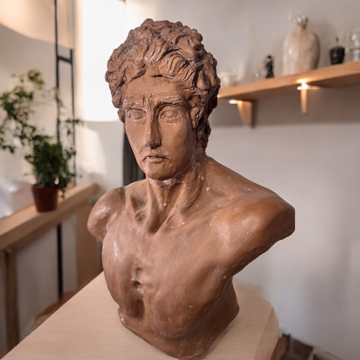 David Can Beat Goliath sculpture